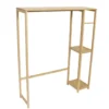 MEUBLE WC BAMBOU 2 ETAGERES TRINIDAD