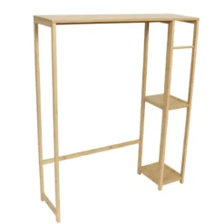 MEUBLE WC BAMBOU 2 ETAGERES TRINIDAD