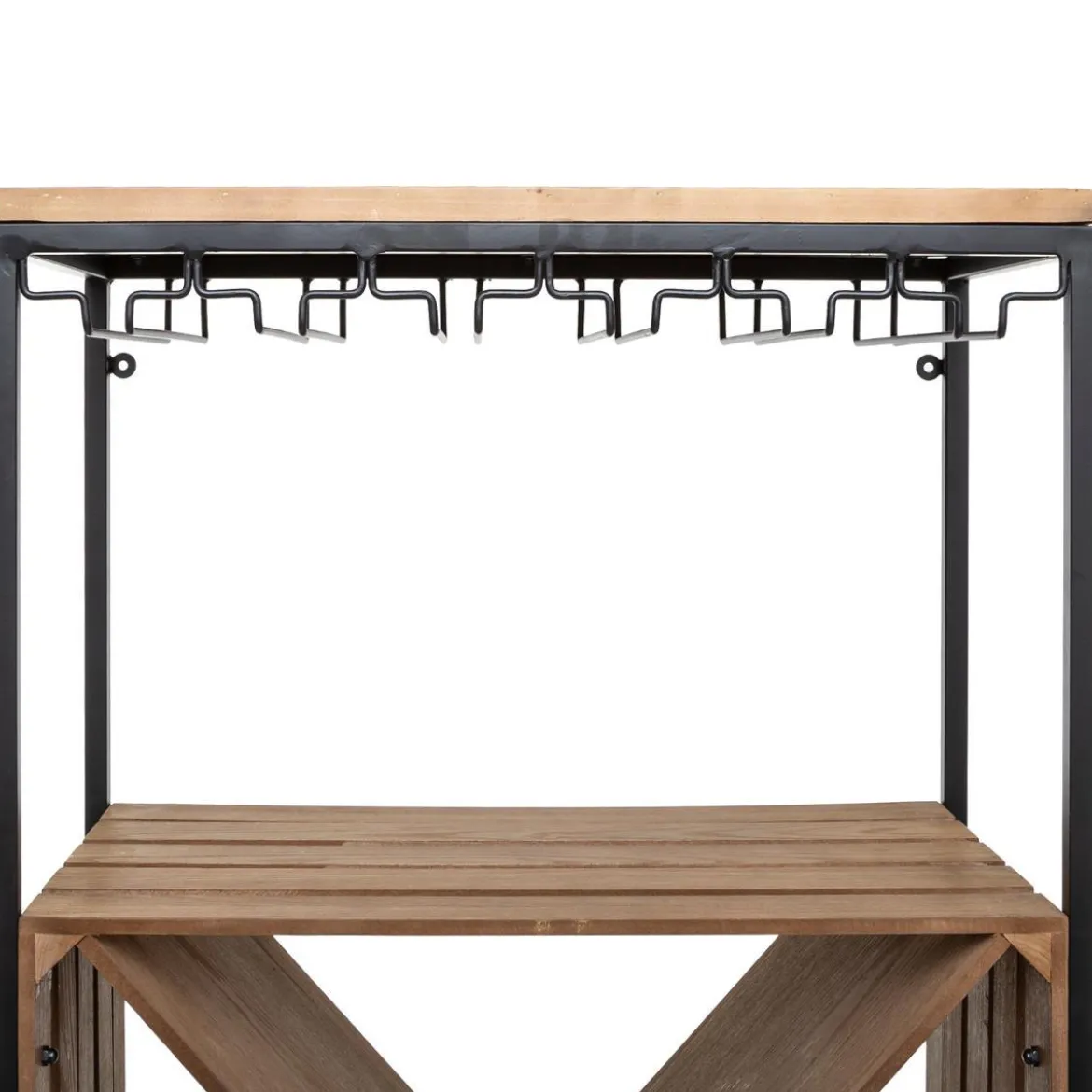 MEUBLE BAR BOUTEILLE BAKOS D.60X30X160CM