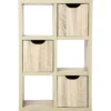 MEUBLE 6CUBES 3 PORTES BIVOAK