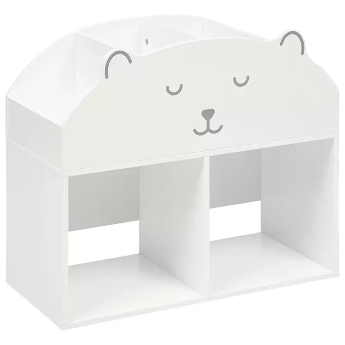 MEUBLE DE RANGEMENT OURSON D.56X30X64CM