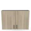 MEUBLE HAUT 100CM 2 PORTES