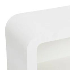 MEUBLE 4 NICHES SOLEYA BLANC D.75X30CM