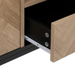 MEUBLE TV CHEVRONS D.120X40X45CM