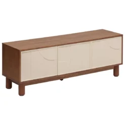 MEUBLE TV 2 PORTES 1 TIROIR JILANI D.140X40X50.5CM