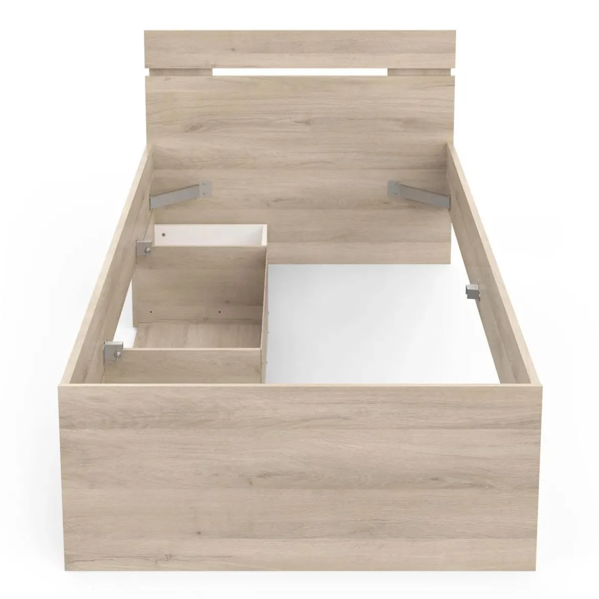 MICHIGAN LIT 90X200CM 2 TIROIRS 1 NICHE