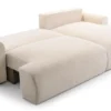 MIKO CANAPE ANGLE DROIT CONVERTIBLE ARAGON 80