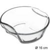 MINI PLAT ROND VERRE D.16CM