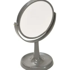 MIROIR BASE VIDE POCHE  ABS 1 FACE NORMAL   1 FACE GROSSISSA