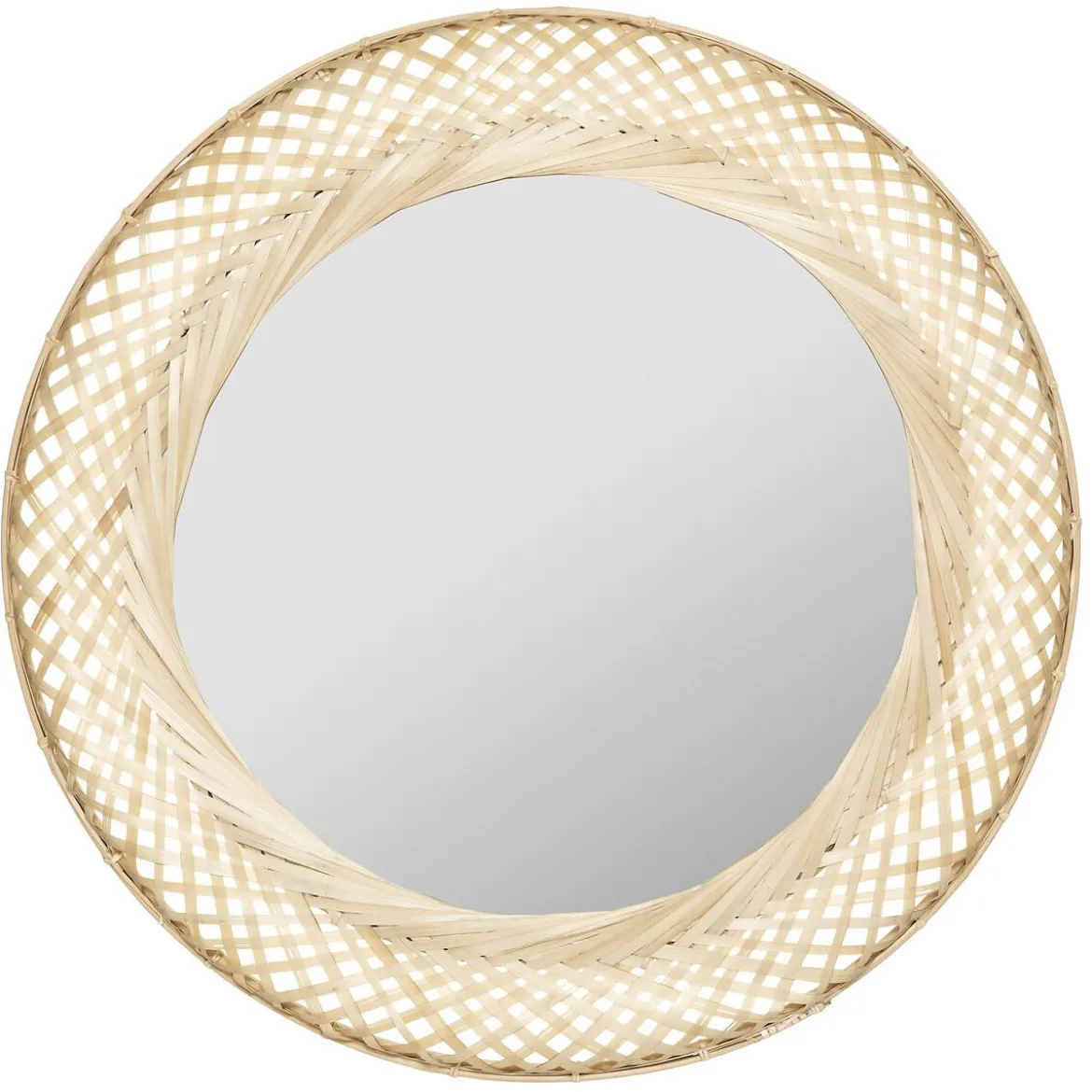 MIROIR BAMBOU LIBY D.70CM