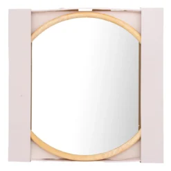 MIROIR BOIS KIM D.55CM