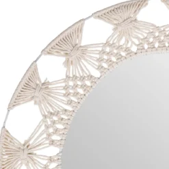 MIROIR COTON PALM D.56CM