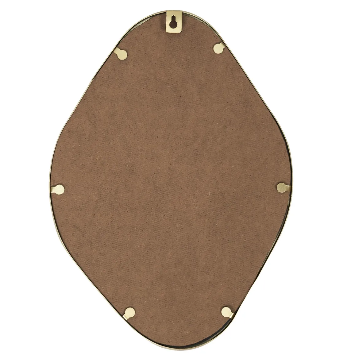 MIROIR DECO CONTOUR DECO DORE LOSANGE