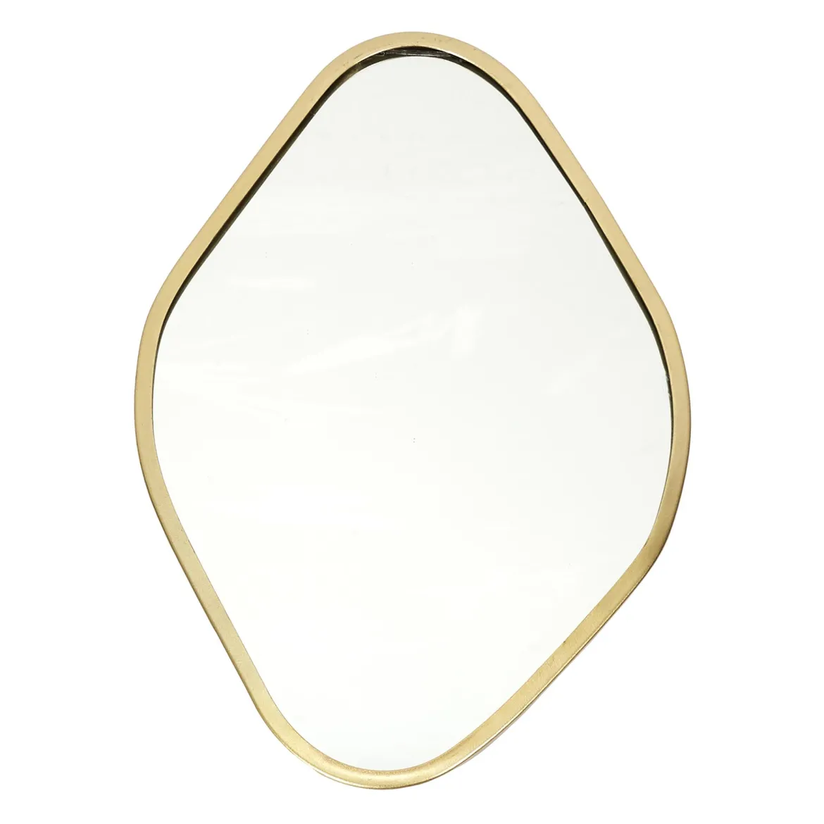 MIROIR DECO CONTOUR DECO DORE LOSANGE