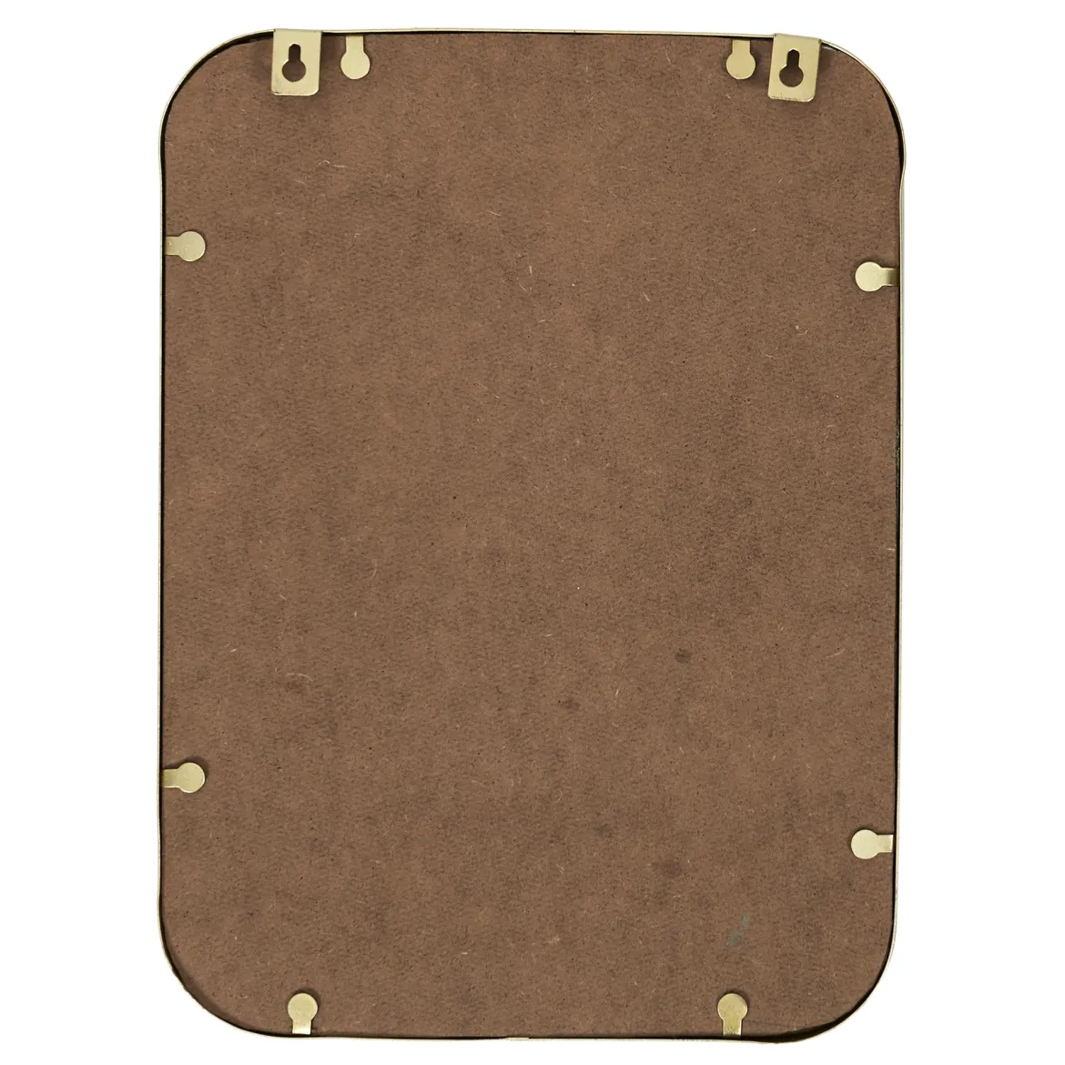 MIROIR DECO CONTOUR DECO DORE CARRE