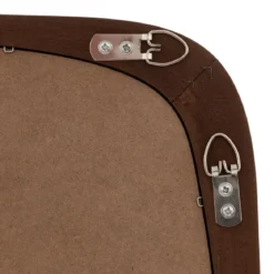 MIROIR KEIRA MARRON D.43X65CM