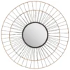 MIROIR METAL ALARA D.69.5CM