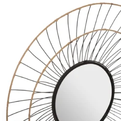 MIROIR METAL ALARA D.69.5CM