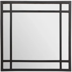 MIROIR METAL ALEXY D.74X74CM