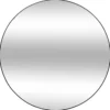 MIROIR METAL ALICE NOIR D.110CM