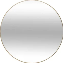 MIROIR METAL ALICE OR D.76CM
