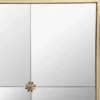 MIROIR METAL AMY D.70X90CM