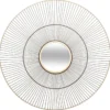 MIROIR METAL LENY D.64.5X15CM