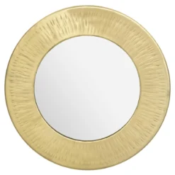 MIROIR METAL MARTELE ROMY
