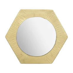 MIROIR METAL MARTELE ROMY