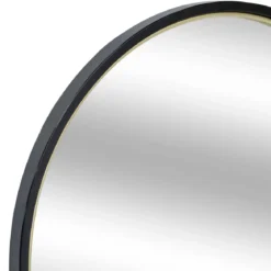 MIROIR METAL ROND JUSTIN D.48CM