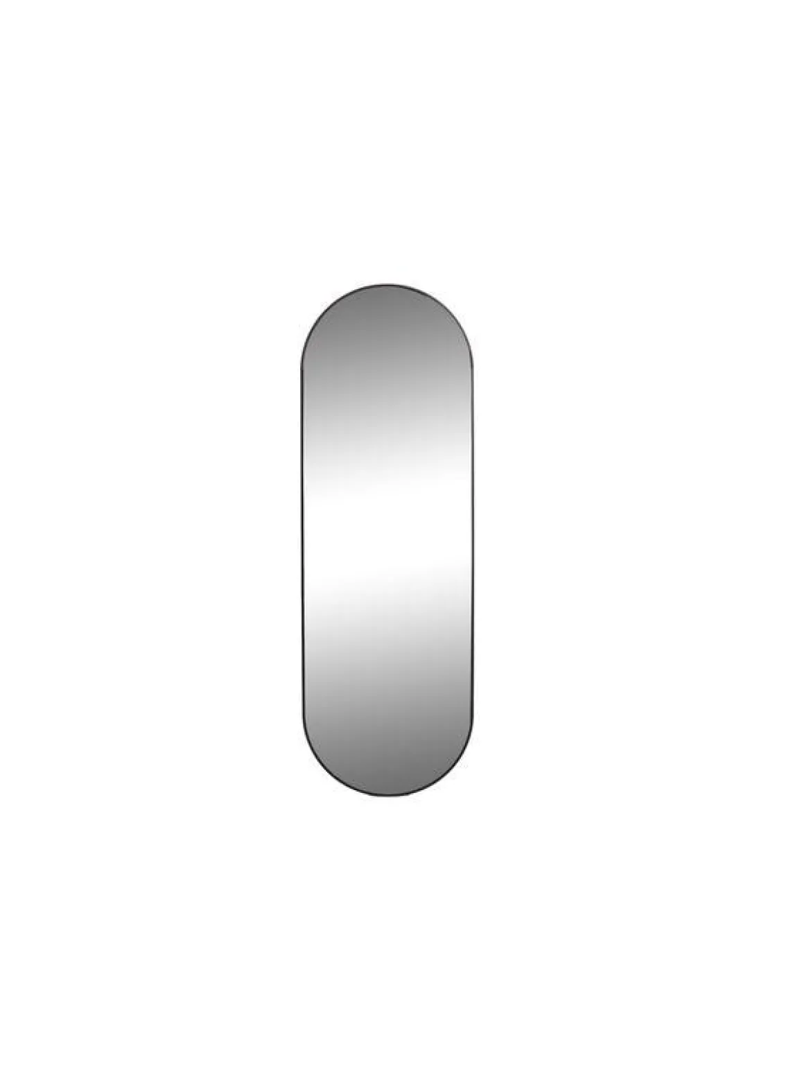 MIROIR OVAL A SUSPENDRE 40X120CM METAL