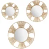 MIROIR ROSEAU LAURA D.31CM