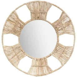 MIROIR ROSEAU LAURA D.31CM