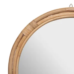 MIROIR ROTIN FARAH TROPIQUES AUSTRALES D.60CM