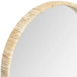 MIROIR ROTIN JESSY D.25CM