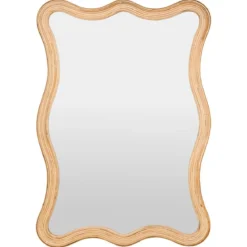 MIROIR ROTIN VAGUE MAGGIE 100X70CM