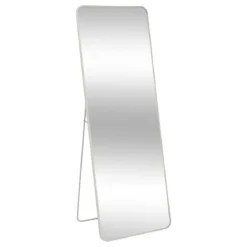 MIROIR SUR PIED METAL ARGILE 160X56CM