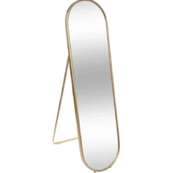 MIROIR SUR PIED METAL EDITION D.160X43.5CM