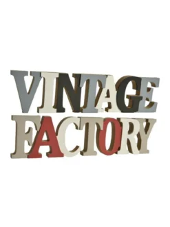 MOT DECORATIF FACTORY ET VINTAGE
