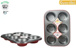 MOULE A 6 MUFFINS 26.5X18.5X3CM