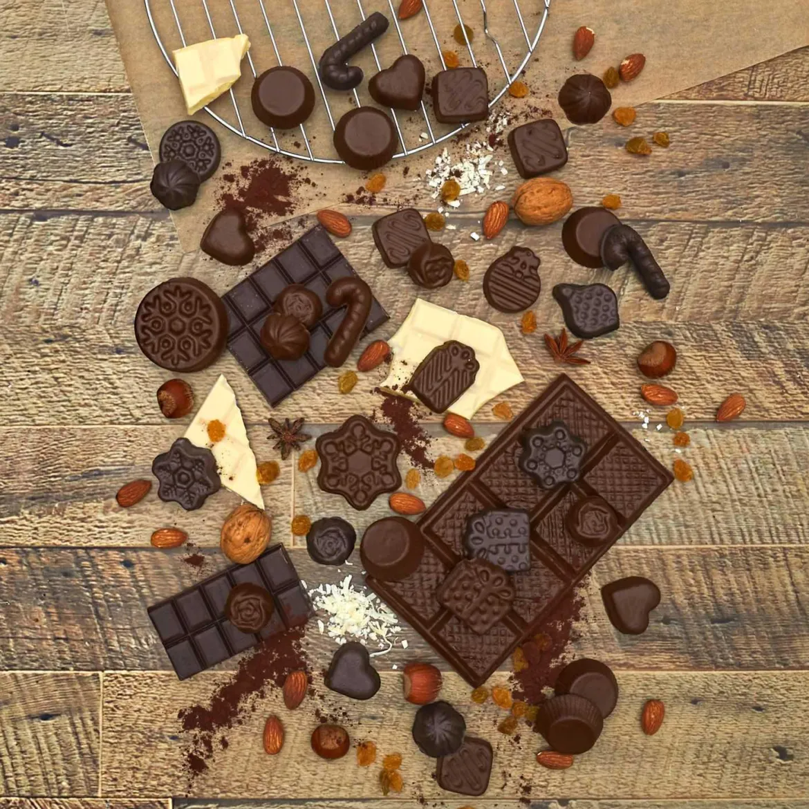 MOULE CHOCOLAT FETES