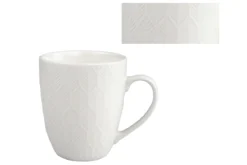MUG BOMBE LEAF PORCELAINE 38CL