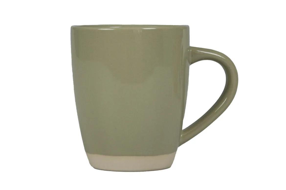 MUG BOMBE NATURAL 25CL VERT TILLEUL GRES