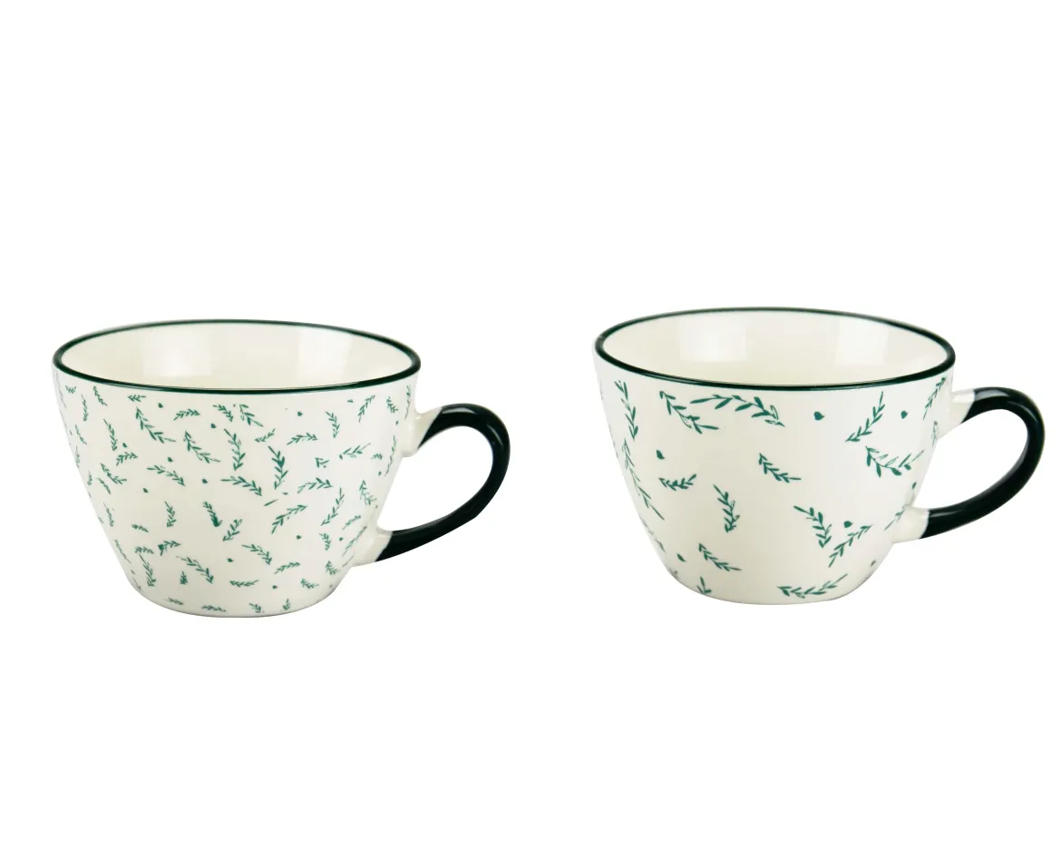 MUG BOMBE VEGETAL 35CL PORCELAINE