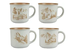 MUG CHALET PORCELAINE 35CL