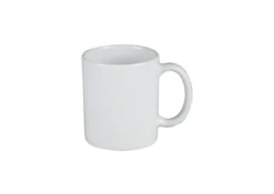 MUG DROIT GRES BLANC 34CL