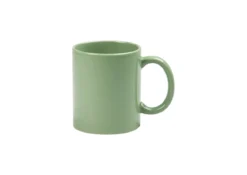 MUG DROIT GRES VERT SAUGE 34CL