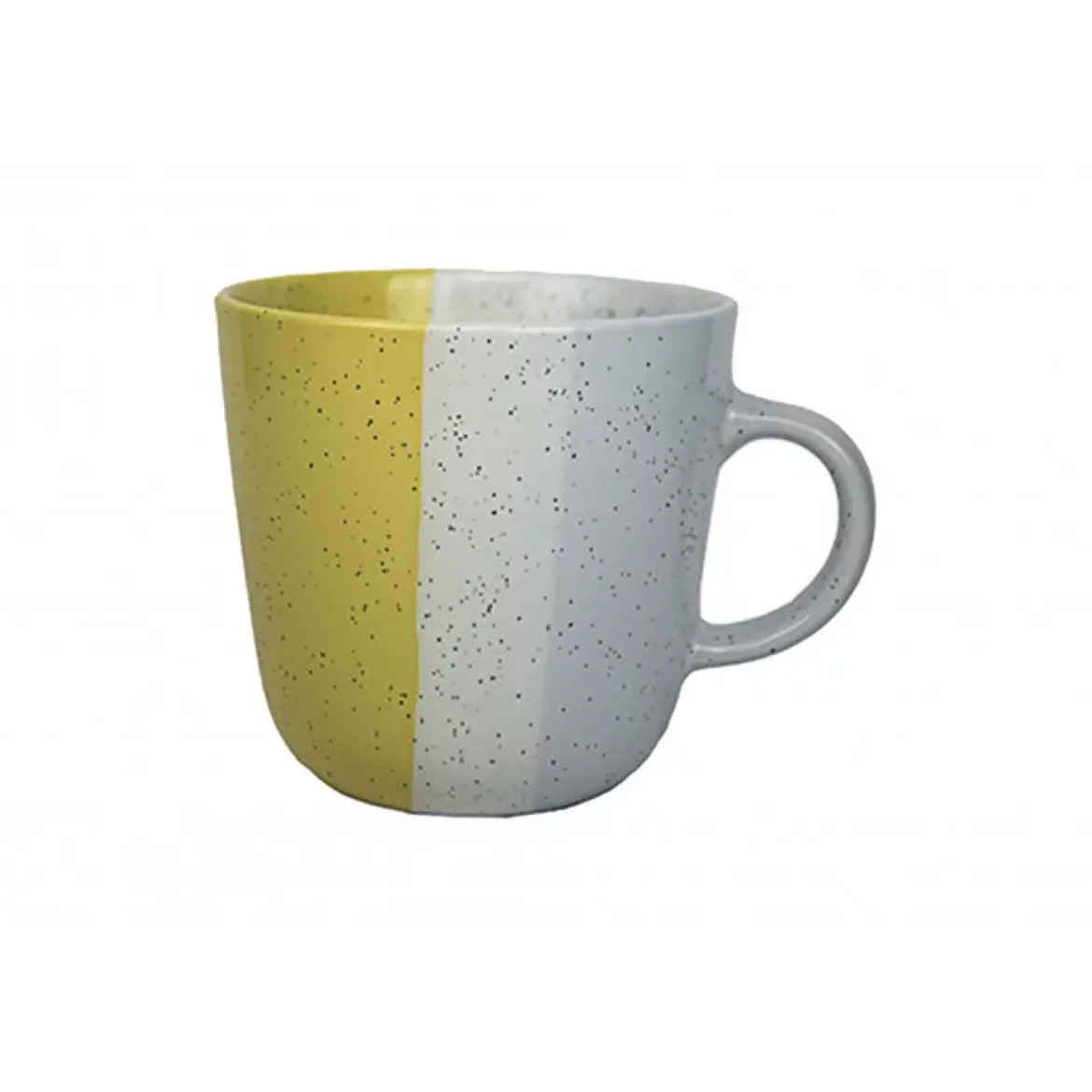 MUG GEO 35CL JAUNE GRES