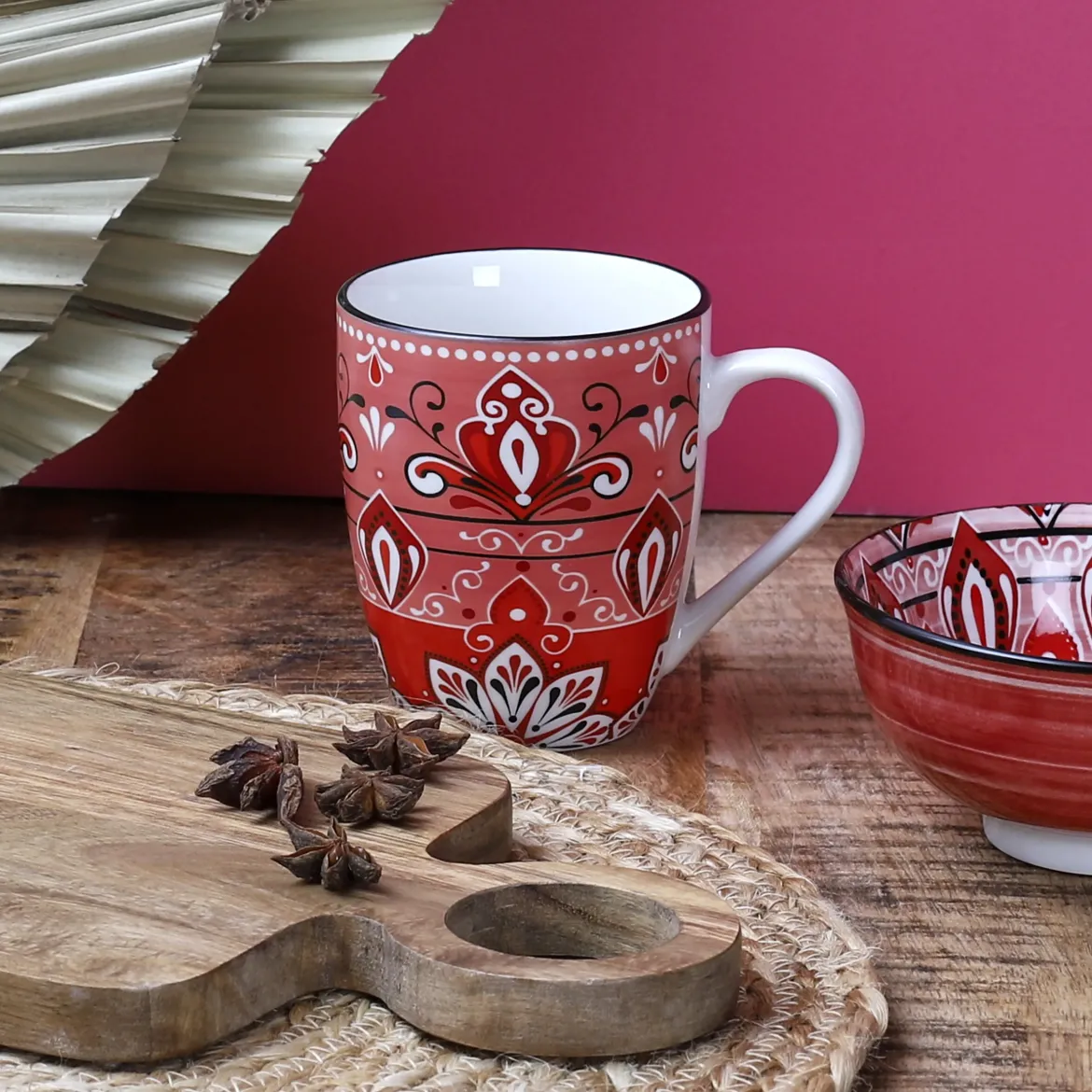 MUG JAIPUR ROUGE 30CL