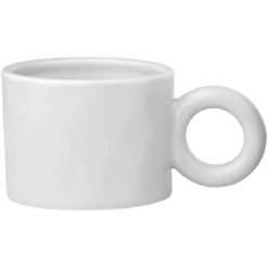 MUG PORCELAINE FILLO BLEU 35.5CL FINITION MATE 6.1X4X3.2CM